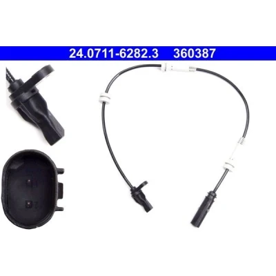Abbildung von ATE 24.0711 6282.3 ABS Sensor 540 BMW: 3 Touring, 1 Hatchback, Saloon