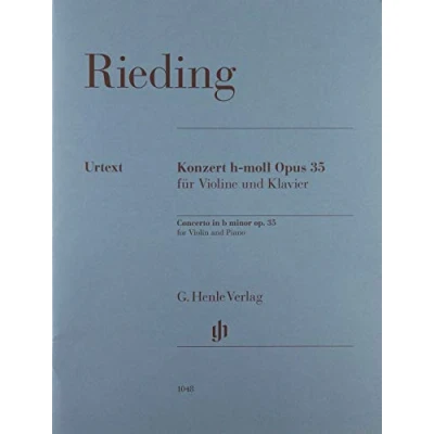 Abbildung von Violinkonzert h moll op. 35 für Violine und Klavier: Instrumentation: Violin and Piano, Concertos (G. Henle Urtext Ausgabe)