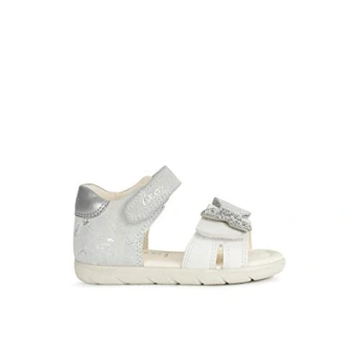 Abbildung von Geox ALUL GIRL B Sandal, WHITE/Silver, 26 EU