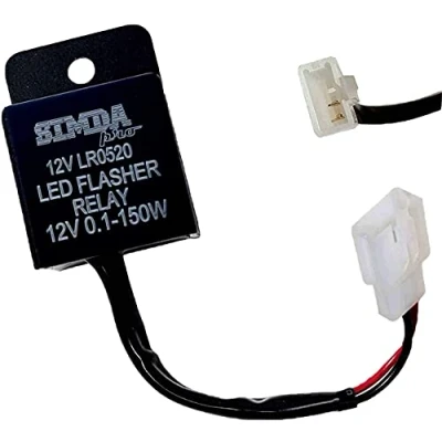Abbildung von Universal Motorrad Blinker Relais 12 V 2 Poliger LED Blinkerrelais Blinkgergeber
