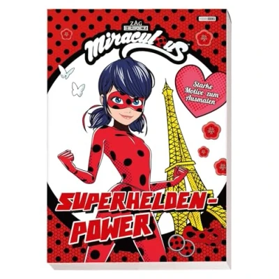 Abbildung von Miraculous: Superhelden Power Starke Motive zum Ausmalen: Malbuch