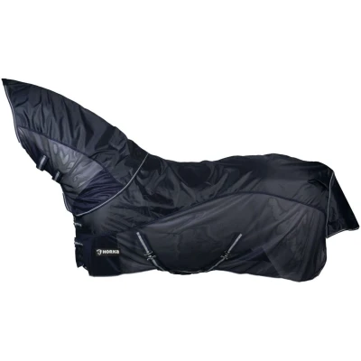 Abbildung von Horka Fliegendecke Vlliegendeken Combi Rain Blau 135/185
