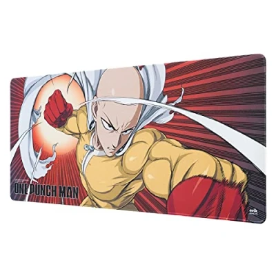 Abbildung von Grupo Erik Mauspad XXL One Punch Man Saitama Gaming Mousepad rutschfest und Wasserabweisend Groß Mouse Pad Schreibtischunterlage PC Zubehör