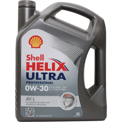 Abbildung von Shell Helix Ultra Prof AV L 0W 30 5l Motoröl 550041873 VOLKSWAGEN: Touareg II, Golf 4, 5, AUDI: Q3, A4 B8 Avant, A6 C6 Avant