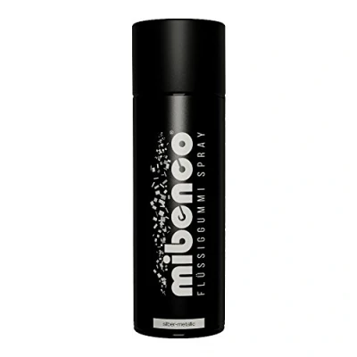 Abbildung von Mibenco 71420027 Lack silber, matt Spraydose 400ml Flüssiggummi spray