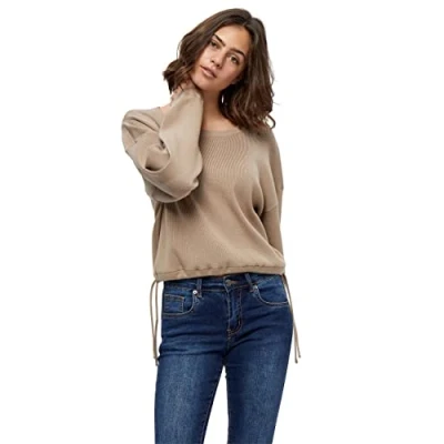 Abbildung von DESIRES Damen Gabi String Pullover Beige S