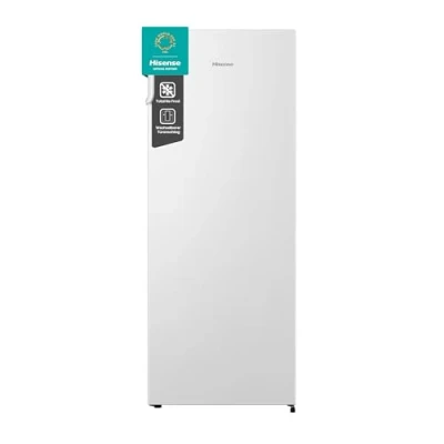 Abbildung von Hisense FV191N4AW2 Gefrierschrank/ TotalNoFrost/ SuperFreeze/ Türalarm/ Multiflow 360/ BigBox/ 143,4 cm/ Gefrierteil 147 l/ 41 dB/ 205 kWh/Weiß
