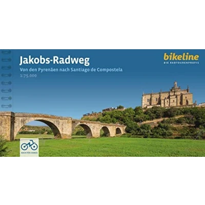 Abbildung von bikeline Radtourenbuch Jakobs Radweg: Von den Pyrenäen nach Santiago de Compostela. 910 km (Bikeline Radtourenbücher)