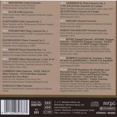 Abbildung von MEISTERKONZERTE the masters of music: Beethoven, Mozart, Händel, Tchaikovsky, Haydn, Vivaldi, uvm!