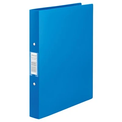 Abbildung von Rexel Ringmappe halbstarres Polypropylen (2 O Ringe, 25 mm, A4) 10 Stück blau