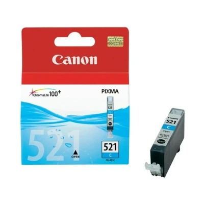 Abbildung von Canon Originaltinte CLI 521 C, Größe Standard, Cyan, Recyclebare Verpackung
