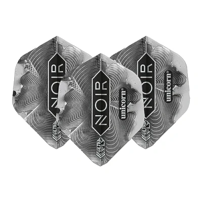 Abbildung von Unicorn Ultrafly Noir Organic Dart Flight, Biologisch, Plus