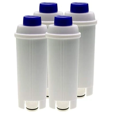 Abbildung von 4x Wasserfilter kompatibel mit DeLonghi Kaffeevollautomaten Autentica ECAM23 Dedica Dinamica Eletta ESAM6720 Maestosa Perfecta PrimaDonna Magnifica S, Baugleich zu DLSC002 (14465)