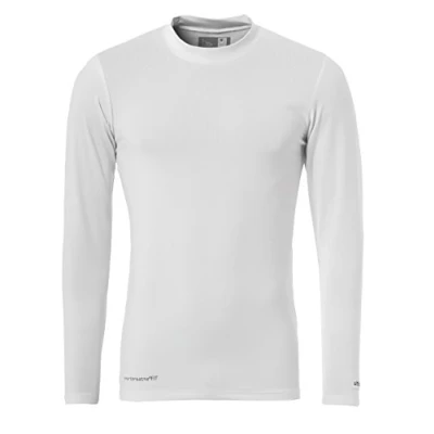 Abbildung von uhlsport Herren Skjorte Funktionsshirt La T shirt, Weiß, S EU