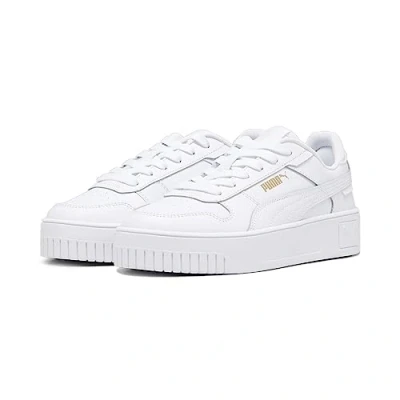 Abbildung von PUMA Carina Street Jr Sneaker, White Gold, 38.5 EU