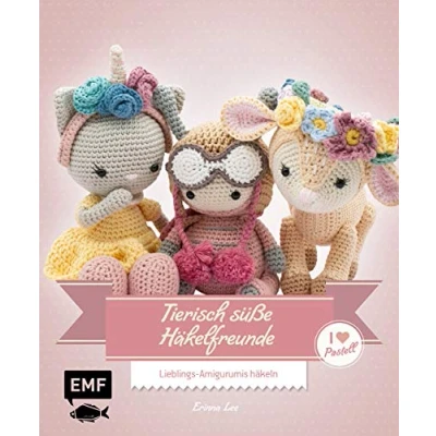 Abbildung von Tierisch süße Häkelfreunde I love Pastell: Lieblings Amigurumis häkeln