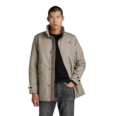 Abbildung von G STAR RAW Herren Padded trench, Grau (elephant skin D23627 D342 G106), L