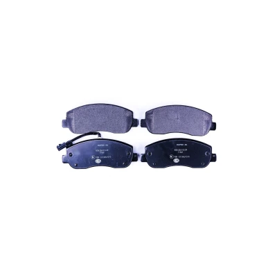 Abbildung von HELLA 8DB 355 015 291 Bremsbelagsatz mit integriertem Verschleißwarnkontakt RENAULT: MASTER 3 Kasten, Bus, 3, OPEL: Movano B Van