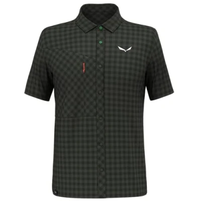 Abbildung von Salewa Puez Dry Short Sleeve Shirt Men, Dark Olive, S