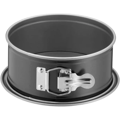 Abbildung von Original Kaiser Inspiration Mini Springform 18cm rund, kleine Kuchenform mit Flachboden, Backform klein beschichtet, für 1/2 Rezeptportion