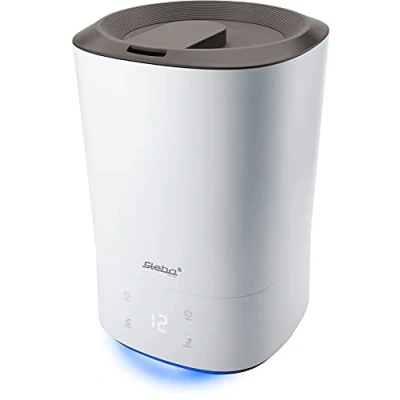 Abbildung von Steba Luftbefeuchter, Luftfeuchtigkeitsregelung 30% bis 90%, Wassertank 5,5 Liter, für Raumgrößen ca. 25 qm, LB 8