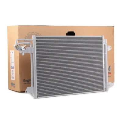 Abbildung von NISSENS 94684 Klimakondensator mit Trockner Aluminium 580 R 134a VOLKSWAGEN: CADDY 4 Kombi, Golf 6, Plus / Crossgolf, SKODA: Octavia 2 Combi