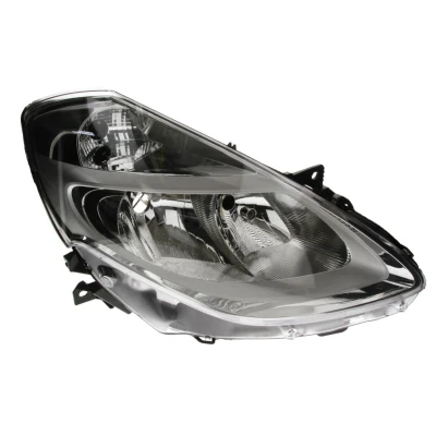 Abbildung von VAN WEZEL 4333962 Scheinwerfer rechts H7/H7 glasklar für Rechtsverkehr ohne Stellmotor LWR PX26d RENAULT: Clio 3, III Grandtour