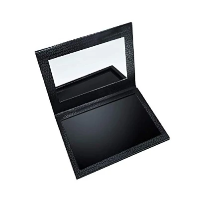 Abbildung von Allwon Magnetic Palette Leere Makeup mit Spiegel für Lidschatten Lippenstift Blush Pulver Schwarz