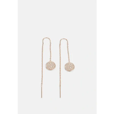 Abbildung von Swarovski Meteora Chain Ohrringe Rose goldcoloured, Damen, Größe: One Size, gold coloured