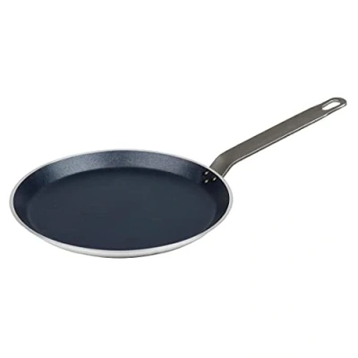 Abbildung von Vogue T356 Krepppfanne, antihaftbeschichtet, Aluminium, 260 x 20 mm, Schwarz