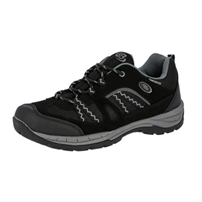 Abbildung von Brütting Fresno Unisex Trekking &amp; Wanderhalbschuhe, Schwarz/ Grau, 46 EU