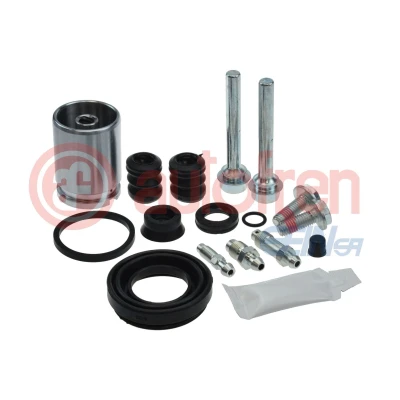 Abbildung von AUTOFREN SEINSA D43593S Bremssattel Reparatursatz Hinterachse 38 PISTON KIT+GUIDEPINS AUDI: A6 C4 Saloon, A4 B5 Avant, A8 D2, VOLKSWAGEN: Corrado
