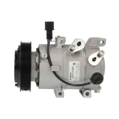 Abbildung von BOSCH 1 986 AD1 320 Kompressor 12V PAG 46 R134a mit Montageanleitung, Dichtring
