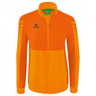 Abbildung von Erima Fussball SIX Wings PRÄSENTATIONS Trainingsjacke, Damen, Größe: 38, Orangeorange