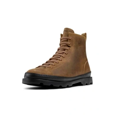 Abbildung von Camper Brutus Schnürstiefelette, Damen, Größe: 38, Mittelbraun Schuhe
