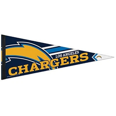 Abbildung von WinCraft Los Angeles Chargers Big Logo Premium Football NFL Wimpel