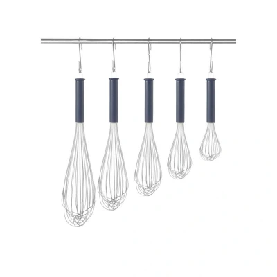 Abbildung von HENDI Schneebesen 33 cm 12 drahtig Edelstahl 1,4 mm PP Griff Aufhängeöse, Rührbesen