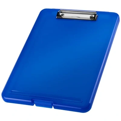 Abbildung von helit H2532030 Klemmbrett DIN A4 the clip, blau transluzent, Clipboard, Zeichenbrett