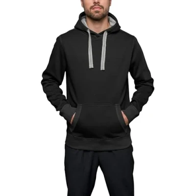 Abbildung von HRM Herren Unisex Sweat, Schwarz, L EU