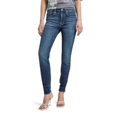 Abbildung von G Star Lhana Skinny Jeans Fit, Damen, Größe: 24x30, Worn in himalayan blue