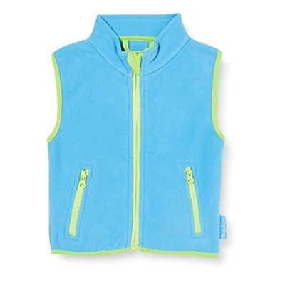 Abbildung von Playshoes Unisex Kinder Fleece Weste Outdoor Oberteil, aquablau, 74