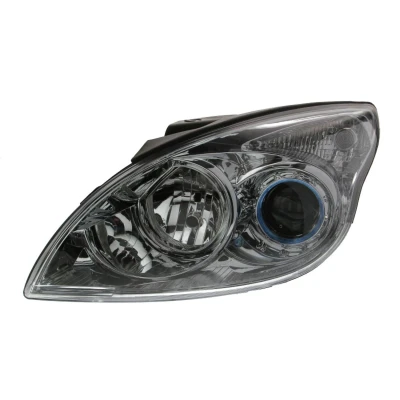 Abbildung von ABAKUS 221 1146L LD EM Scheinwerfer links H1, H7 mit Blinklicht für Rechtsverkehr ohne Elektromotor P14.5s, PX26d HYUNDAI: i30 I Hatchback