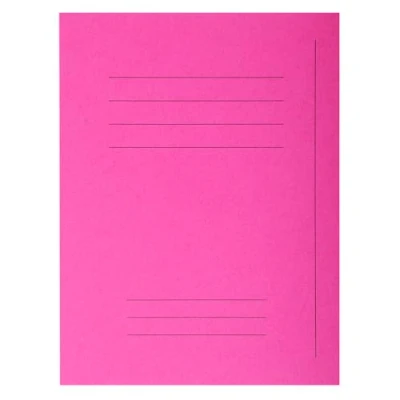 Abbildung von Exacompta 435020E Packung 50 Forever Aktendeckel (mit Beschriftungsfeld aus Recycling Karton 250 g, DIN A4, 21 x 29,7 cm) fuchsia
