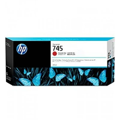 Abbildung von HP 745 (F9K06A) Original Tintenpatrone für DesignJet, Chromatisches Rot, 300 ml