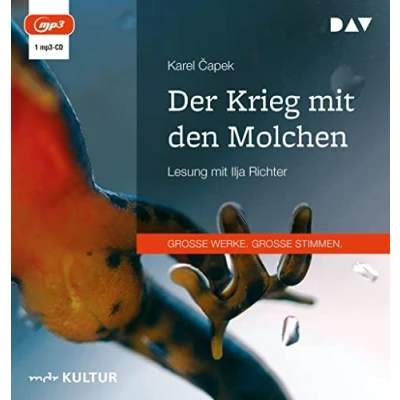 Abbildung von Der Krieg mit den Molchen: Lesung Ilja Richter (1 mp3 CD)