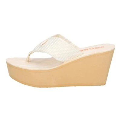 Abbildung von Rocket Dog Damen Diver Zehentrenner, Beige (Double Cream DB8), 38 EU