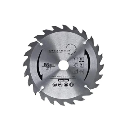 Abbildung von jjw germany HM Kreissägeblatt 160 x 2,6 20 Z= 24 WZ, kompatibel mit Festool, Mafell, Industriequalität nach DIN EN 847 1