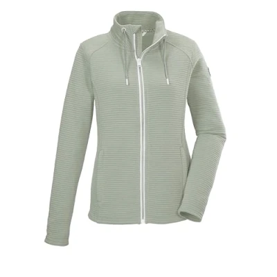 Abbildung von killtec Damen Powerstretchjacke mit Stehkragen KOS 24 WMN FLX JCKT, helles salbei, 42, 42850 000