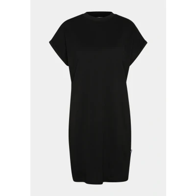 Abbildung von Urban Classics Ladies Rainbow TEE Dress Jerseykleid, Damen, Größe: Large, Black