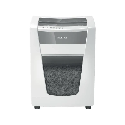 Abbildung von Leitz IQ Aktenvernichter Office Pro Sicherheitsstufe P4, mit Touch Funktionstasten, Partikelschnitt, 22 20 Blatt Kapazität (70 80 g/m²), 30L Abfallbehälter, 80060000